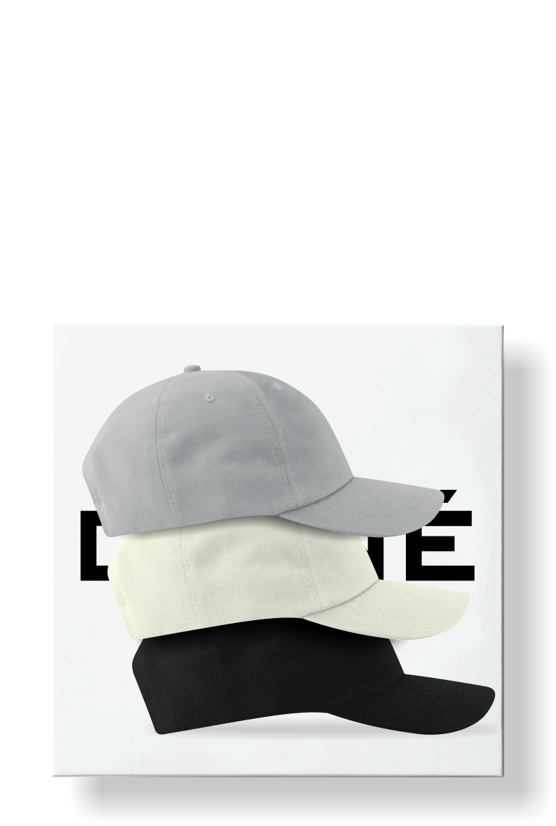 SS1© Regular-fit "Baseball" Cap in Cotton Plan (pk)