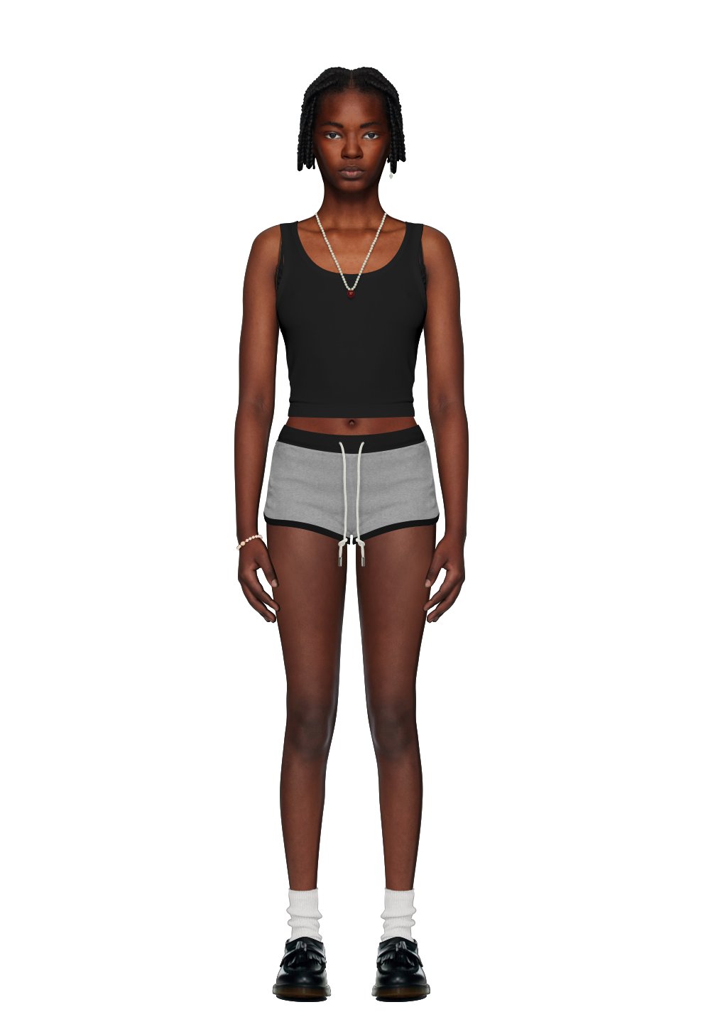 GRAY/BLACK