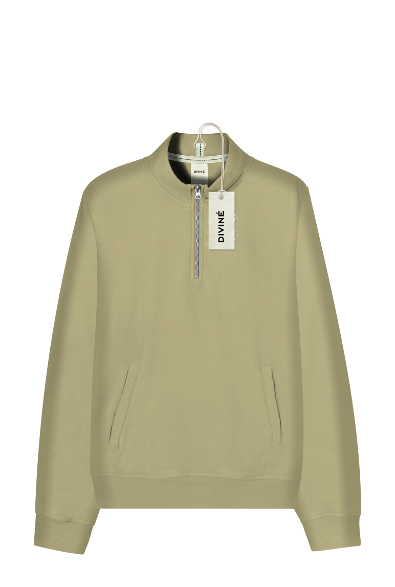 SS1© Regular-fit "Half Zip" in Fleece